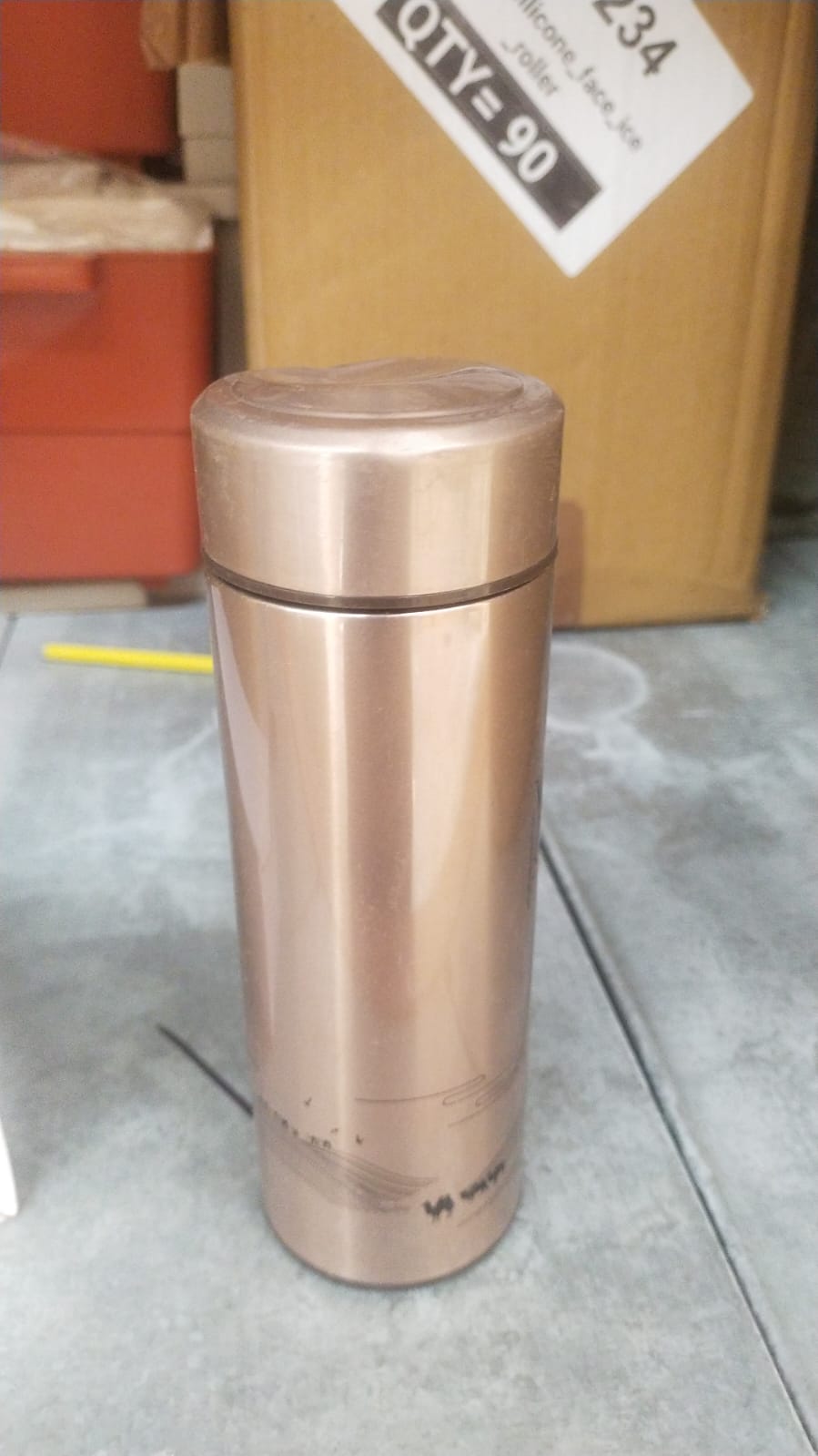 Vacuum Bottle, Double Wall Vacuum Mug, Stainless Steel water Bottle (350 ML Approx) Vacuum Bottle, Double Wall Vacuum Mug, Stainless Steel water Bottle (350 ML Approx)